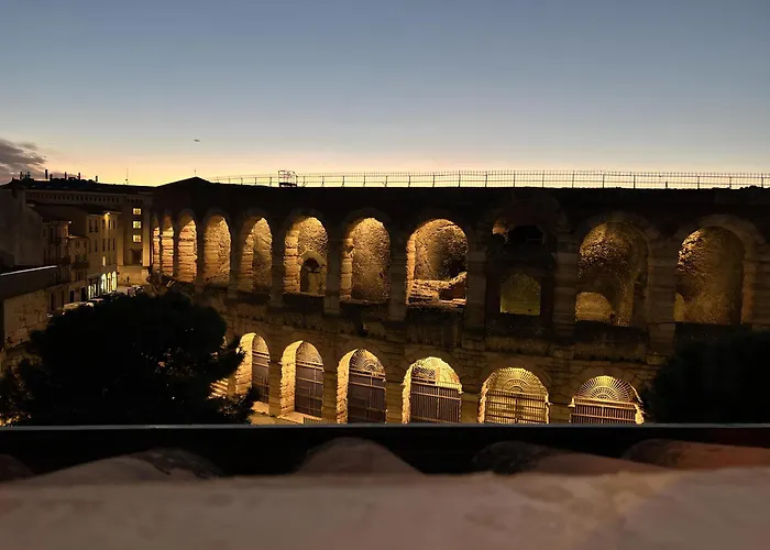 Romantic Window On Arena Verona