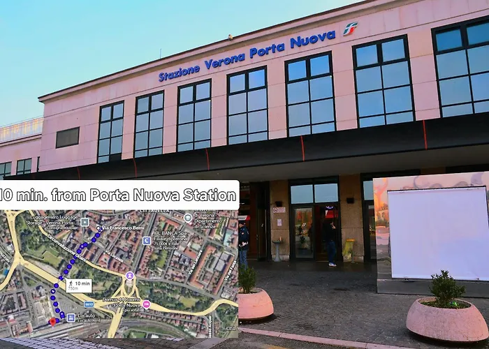 Casa Bra-Z 10m da Arena Verona e Stazione Porta Nuova - 7Px